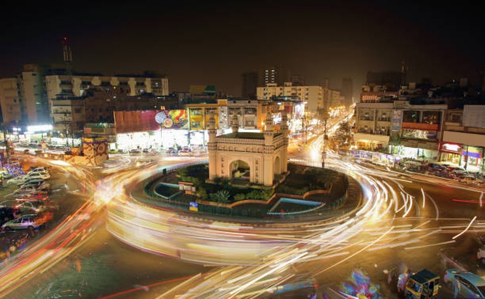 Karachi at night